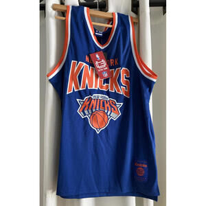 New York Knicks Ultra Game Jersey NBA Men’s L Blue New/Tags